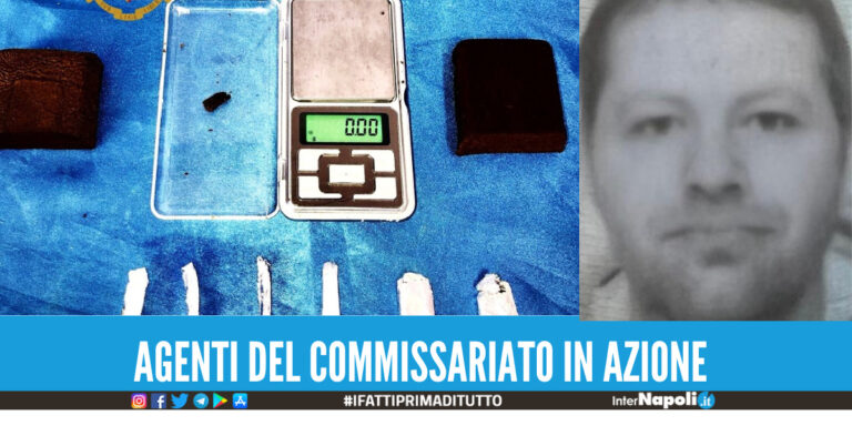 Droga nella cappa della cucina, blitz con arresto a Pianura