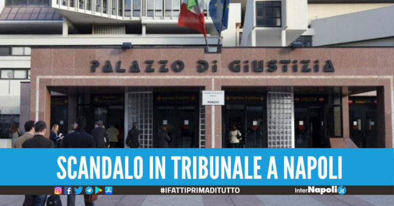 Atti giudiziari distrutti in cambio di 'mazzette', due arresti nel tribunale di Napoli