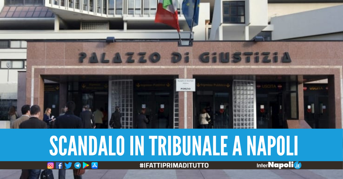 Atti giudiziari distrutti in cambio di 'mazzette', due arresti nel tribunale di Napoli
