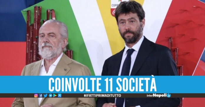 Aurelio De Laurentiis e Andrea Agnelli