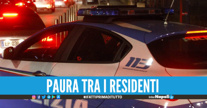 Auto polizia, foto di repertorio