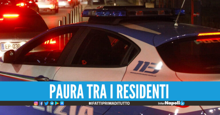Auto polizia, foto di repertorio