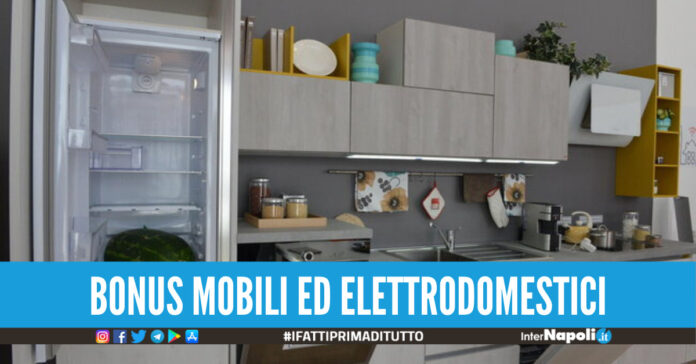 Bonus mobili ed elettrodomestici 2022