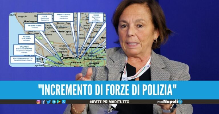 “C’è preoccupazione per la criminalità a nord di Napoli”, l’allerta del ministro Lamorgese