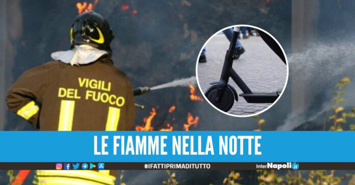 Incendio ad Afragola, la batteria di un monopattino manda in fiamme un'abitazione