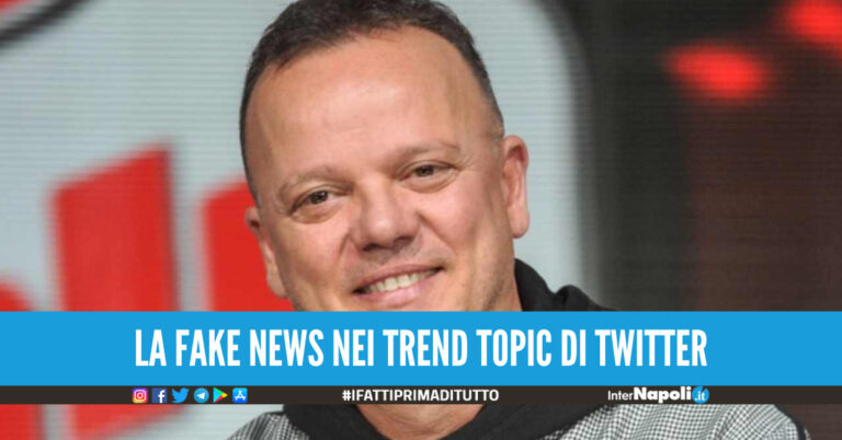 «Gigi D’Alessio è morto», la fake news diventa una tendenza su Twitter
