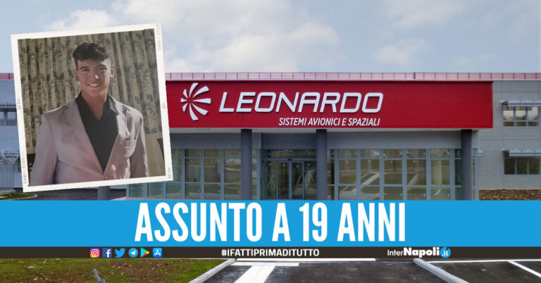 La storia di Umberto, il 19enne di Villaricca assunto dalla Leonardo: ora le sede di Giugliano rischia di chiudere