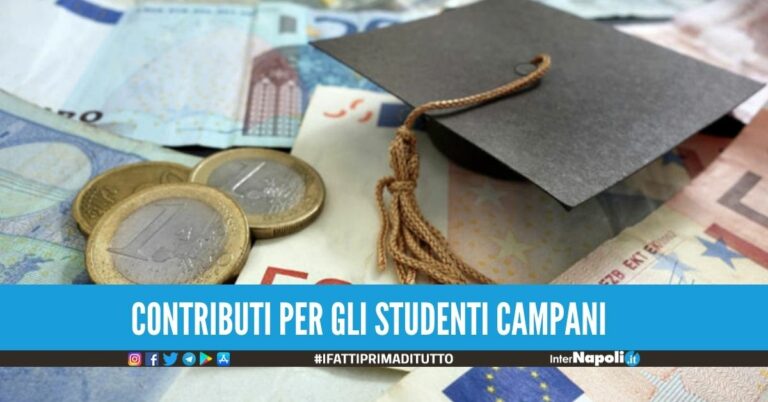 Borse di studio da 250 euro agli studenti, la Regione Campania conferma il contributo