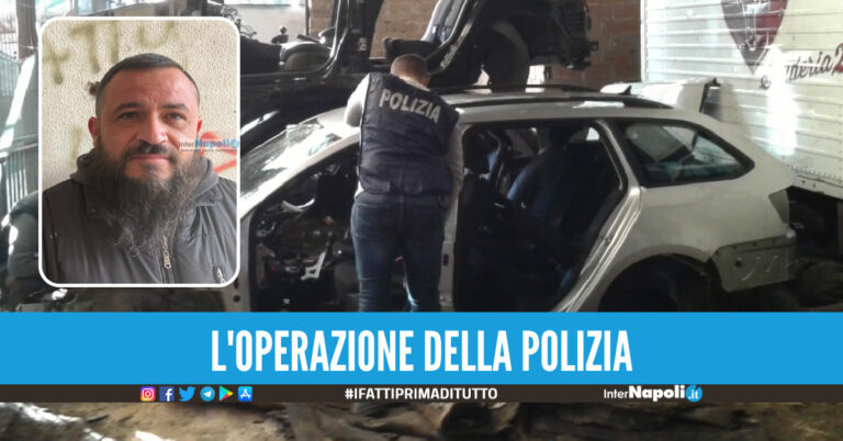 Traffico di pezzi di ricambio da auto rubate, tra gli arrestati un ras vicino ai Di Lauro