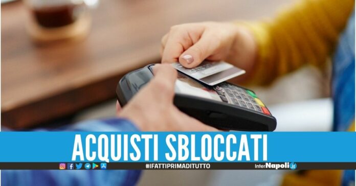Risolti i problemi per i pagamenti con bancomat e carte: acquisiti sbloccati