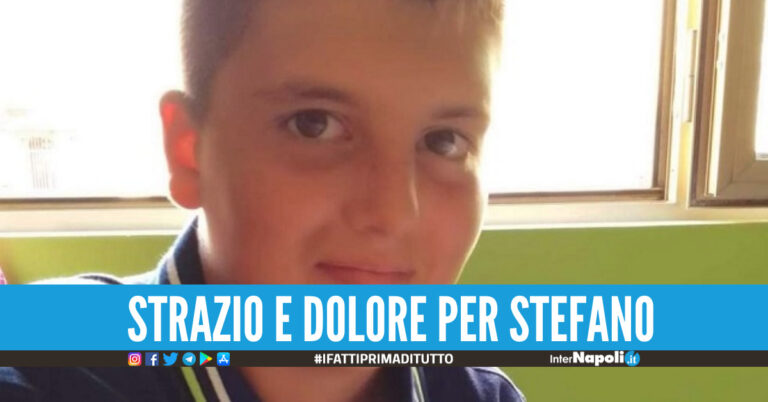 Napoli e Salerno piangono Stefano, il 13enne ucciso da una brutta malattia