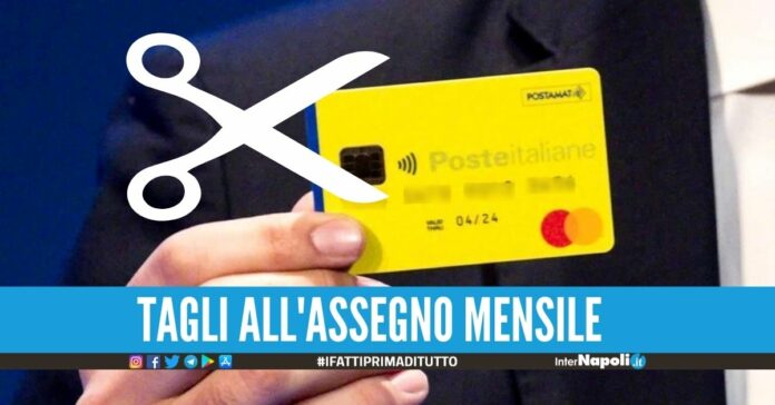tagli reddito di cittadinanza ricarica