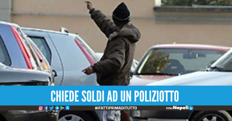 Napoli. La ‘sfortuna’ del parcheggiatore abusivo, chiede soldi ad un poliziotto in borghese: arrestato