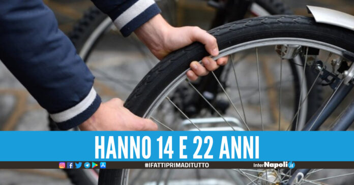 vico equense ladri biciclette