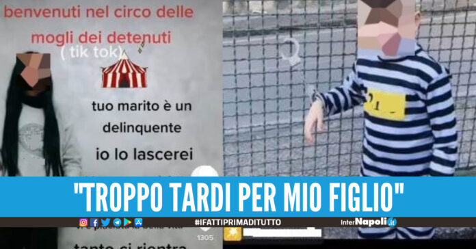 Napoli. Pubblica la foto del bimbo in manette: 