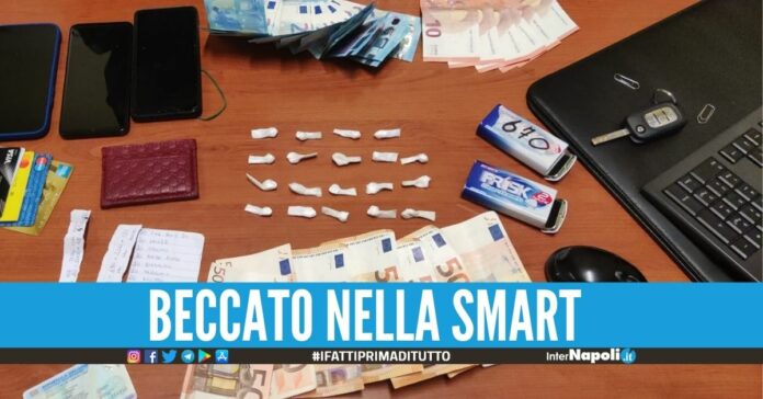 Guidava con la cocaina negli slip, denunciato 30enne di Marano vicino al clan