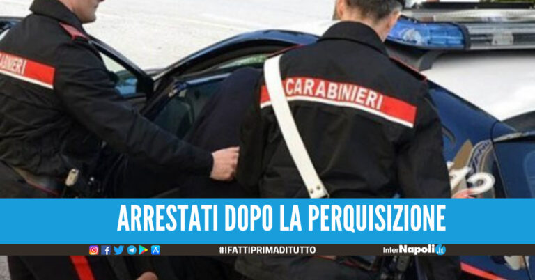 Droga, armi e munizioni nascoste in casa: arrestata una coppia a Pozzuoli