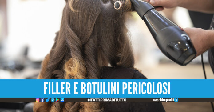 Parrucchiera con reddito di cittadinanza a Pompei, sui clienti prodotti pericolosi per la salute