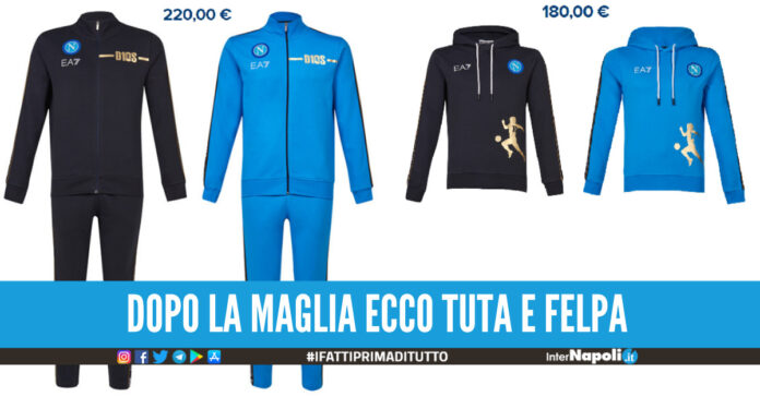 Felpa e tuta della nuova collezione D10S