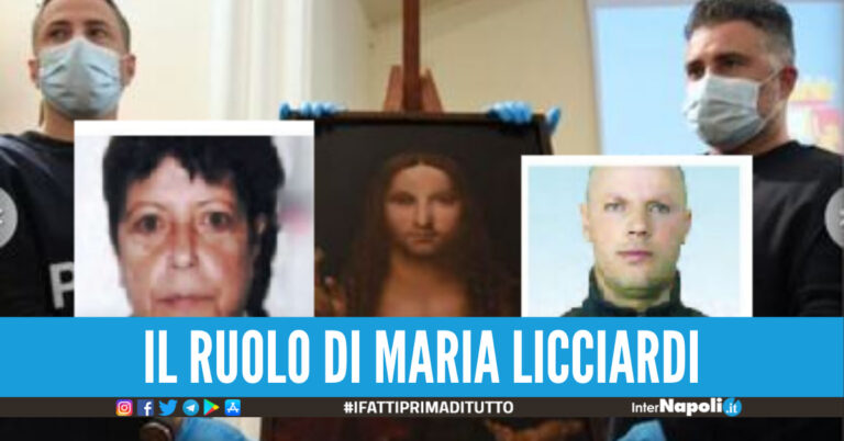 L’ombra di Maria Licciardi sul furto e la vendita della copia del Salvator Mundi di Leonardo, l’ipotesi della Procura