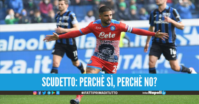 Lorenzo Insigne dopo il gol segnato contro l'Atalanta