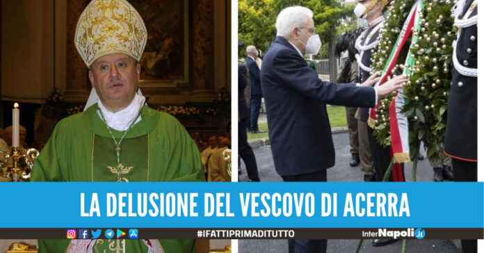 Mattarella ad Acerra per la Liberazione, la delusione del Vescovo Nessuna parola sulla Terra dei fuochi
