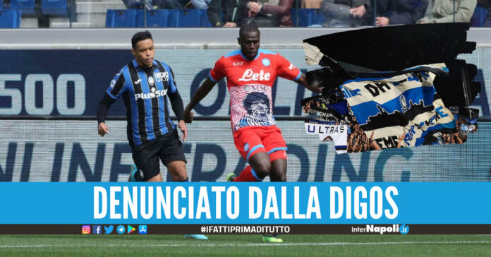 Muriel e Koulibaly durante Atalanta-Napoli