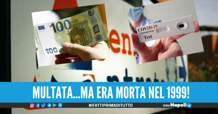 Napoli. Multa di 100 euro perché non è vaccinata ma è morta 23 anni fa, la storia raccontata dal Corriere della Sera