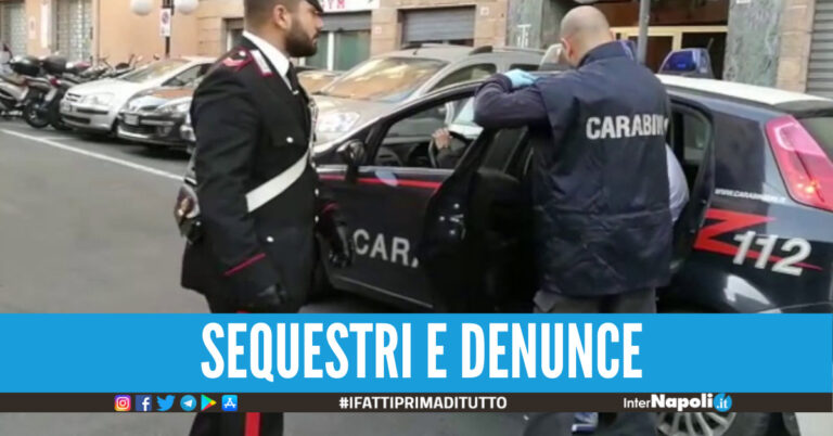 Officina abusiva e autolavaggio fuorilegge, operazione dei carabinieri a Giugliano