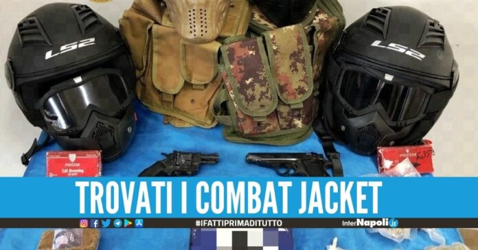 Scovati i caschi integrali e le pistole, polizia nel nascondiglio a Pianura