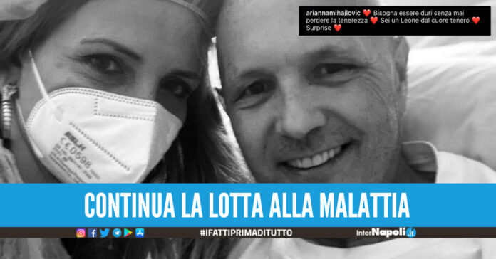 Sinisa Mihajlovic, la foto dall'ospedale pubblicata dalla moglie Arianna