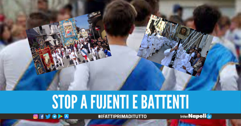 Un’altra processione annullata in provincia di Napoli: l’elenco dei Comuni dove sono vietate