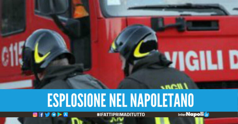 Terrore in provincia di Napoli, esplosione all’interno di un’abitazione: corsa al Cardarelli