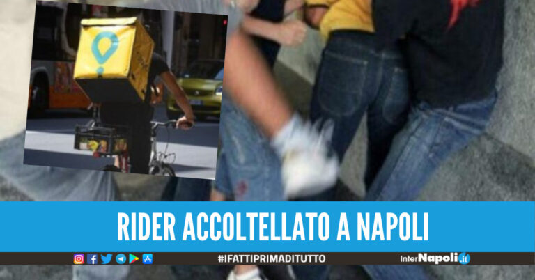Ancora violenza brutale a Napoli, rider accerchiato e accoltellato nei pressi del Mc Donald’s