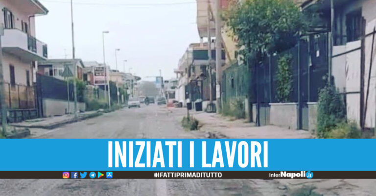 “Iniziati i lavori in via Mugnano-Giugliano”, arriva l’annuncio del sindaco