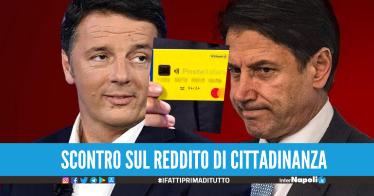 Abolizione reddito di cittadinanza, Conte contro Renzi: “Vogliono umiliare chi è in difficoltà”