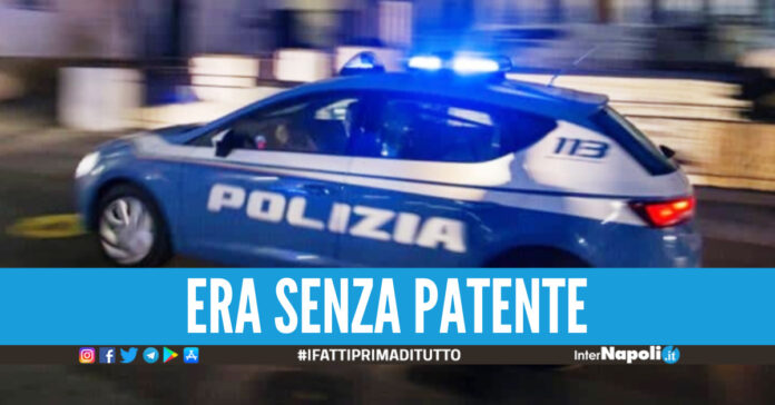 Auto polizia, foto di repertorio