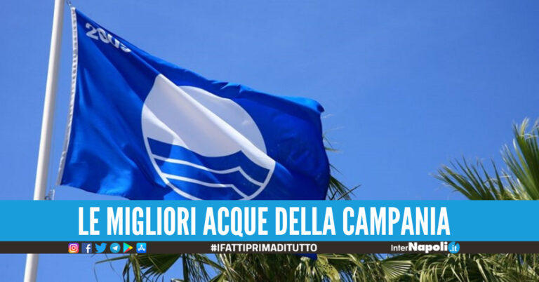 Bandiere Blu 2022, la Campania ne porta a casa 18: una new entry e due esclusioni