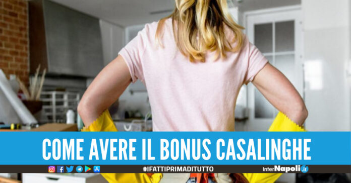 Bonus casalinghe 2022
