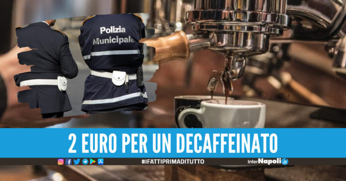 Caffè espresso, Polizia Municipale - foto di repertorio