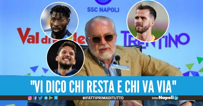 Calcio Napoli, conferenza di fine anno. L'annuncio di Adl Questo il futuro di Mertens e Anguissa. Spunta l'idea Pjanic