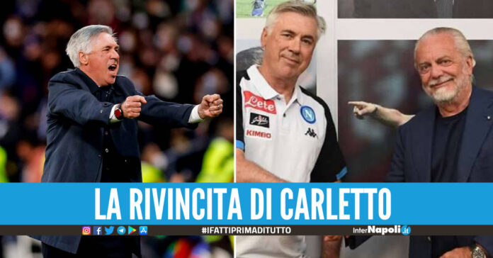 Carlo Ancelotti e Aurelio de Laurentiis