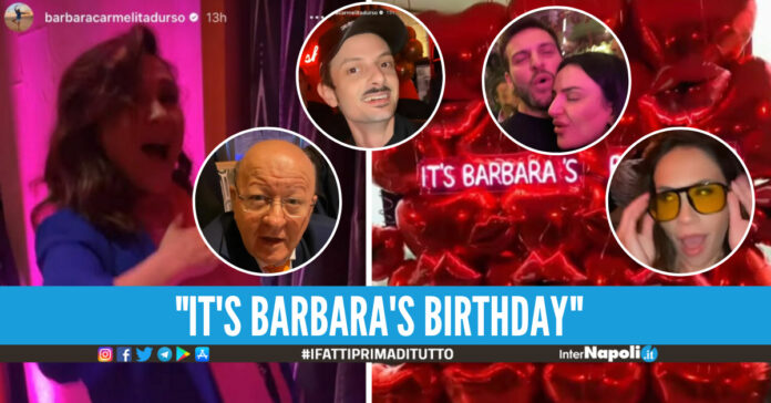 Compleanno Barbara D'Urso