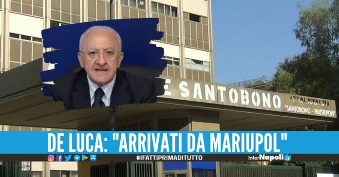 Cinque bimbi ucraini ricoverati al Santobono: 