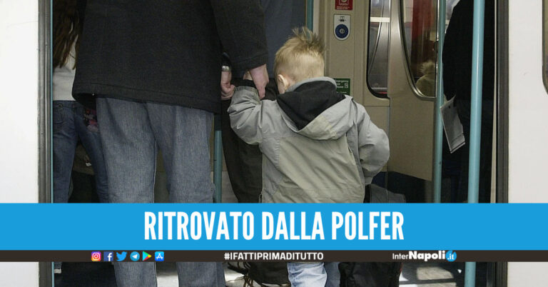 Bimbo di otto anni si allontana da casa, ritrovato alla stazione di Napoli