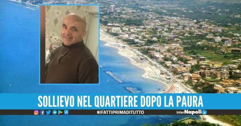 Gioia a Napoli, Antonio ritrovato sulla spiaggia di Formia