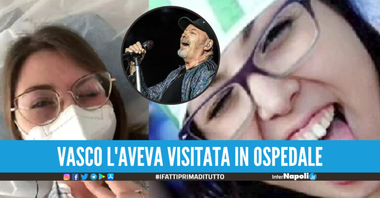 Voleva assistere al concerto di Vasco Rossi a Napoli, Ilaria muore prima di realizzare il suo sogno