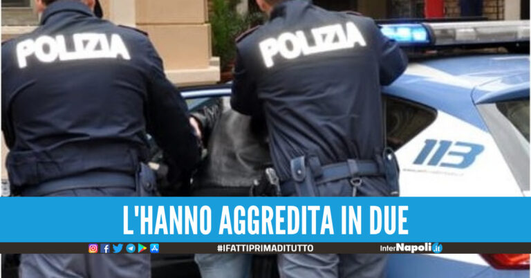 Violenza a Napoli, donna picchiata con una catena di ferra: volevano rubarle lo zaino
