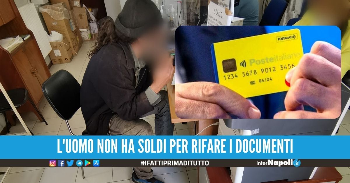 Senzatetto derubato dei documenti a Napoli, perde il Reddito di Cittadinanza