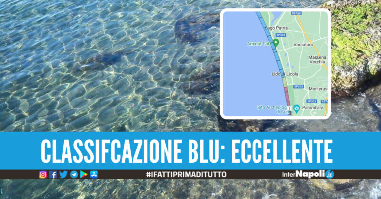 Balneabilità in Campania 2022: mare eccellente a Lago Patria e Licola, non balneabile a Cuma